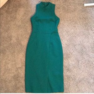 ASOS mock neck midi dress